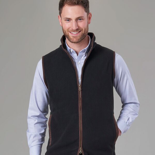 Brook Taverner Unisex Cincinnati Fleece Gilet Thumbnail