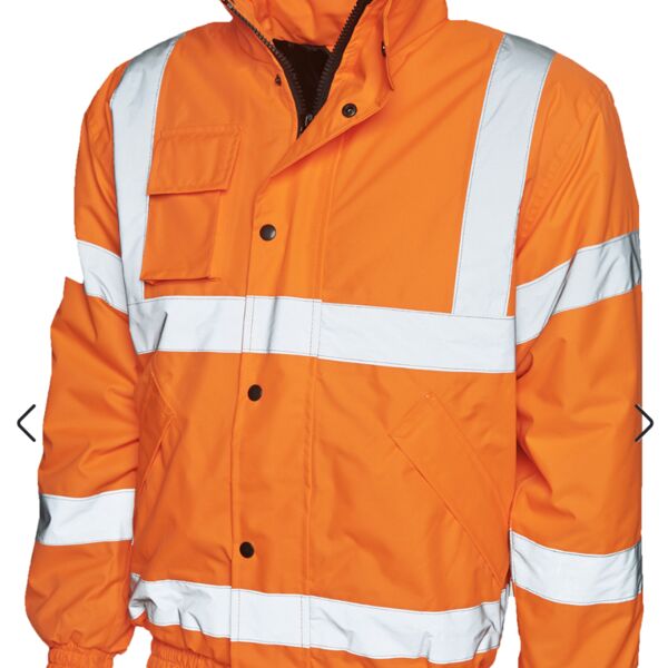 Hi Vis Bomber Jacket Thumbnail
