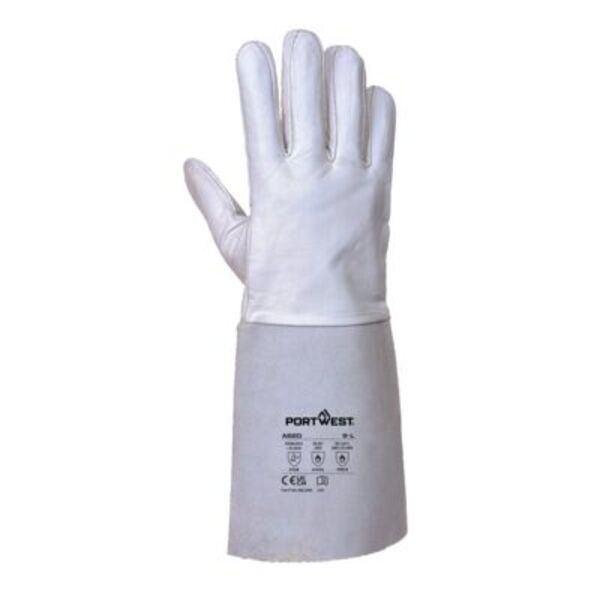 TIG Welders 85 Grain Leather Gauntlet  Thumbnail