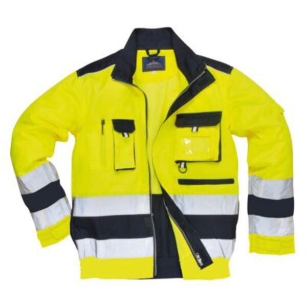Lille Hi-Vis Contrast Bomber Jacket Thumbnail