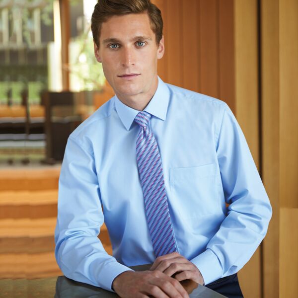 Brook Taverner Rapino Long Sleeve Poplin Shirt Thumbnail