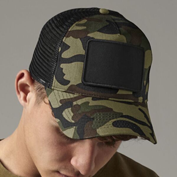 Beechfield Patch Snapback Trucker Cap Thumbnail