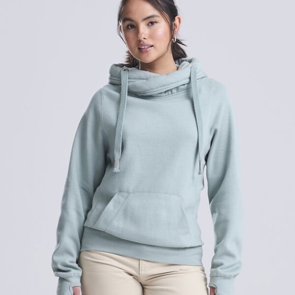 AWDis Cross Neck Hoodie Thumbnail
