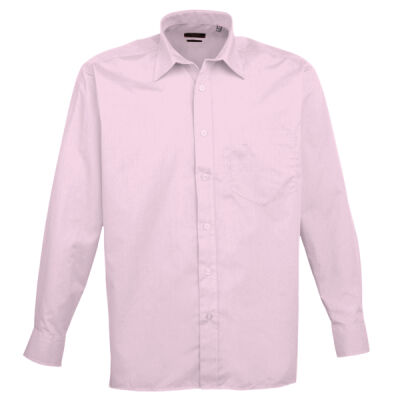 Mens Poplin Long Sleeve Shirt Thumbnail
