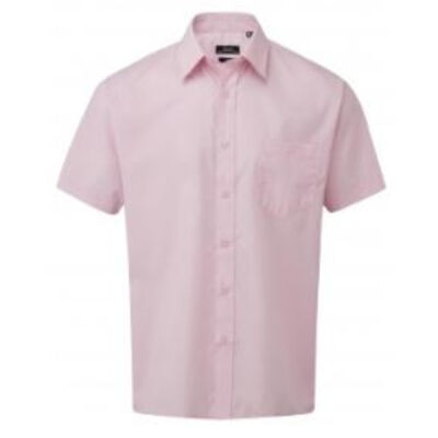 Mens Poplin Short Sleeve Shirt Thumbnail