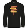 Pro RTX Pro Long Sleeve Piqué Polo Shirt Thumbnail